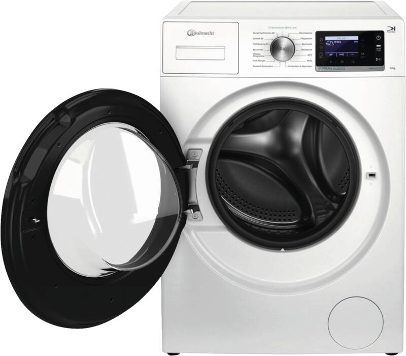 Bauknecht B6R 98 SILENCE DE wasmachine Voorlader 9 kg 1400 RPM Wit - Afbeelding 4