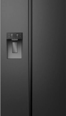 Hisense RS5P528STBE amerikaanse koelkast Vrijstaand 528 l Zwart Verpakkingsschade DHZ4782