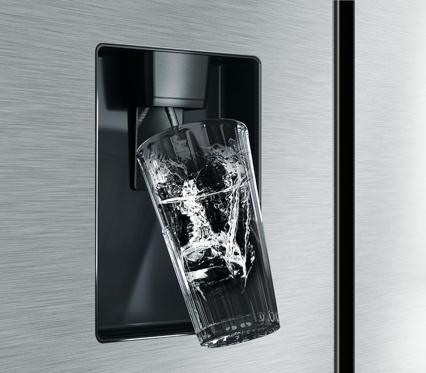 Hisense RF632N4WFE amerikaanse koelkast Vrijstaand 485 l Zwart Verpakkingsschade DHZ4770 - Afbeelding 10