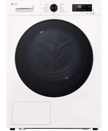 LG RHX1009NWK wasdroger Vrijstaand Voorlader 9 kg Wit