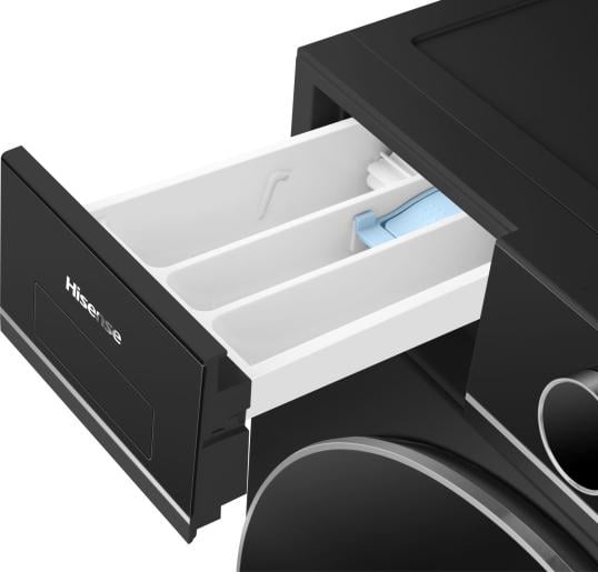 Hisense WF5I9043BBFS wasmachine Voorlader 9 kg 1400 RPM Zwart EWO4827 - Afbeelding 15