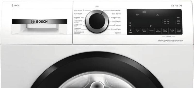 Bosch Serie 6 WGG254F10 wasmachine Voorlader 10 kg 1400 RPM Wit EWO4748 - Afbeelding 3