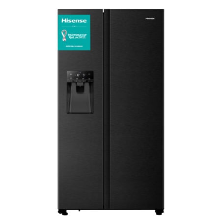 Hisense RS694N4TFE amerikaanse koelkast Vrijstaand 562 l Zwart