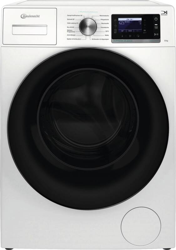 Bauknecht B6R 98 SILENCE DE wasmachine Voorlader 9 kg 1400 RPM Wit - Afbeelding 8