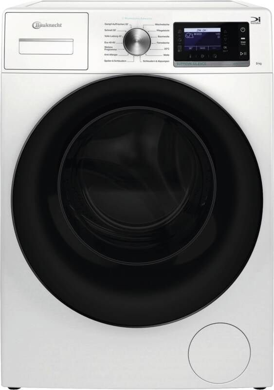 Bauknecht B6R 98 SILENCE DE wasmachine Voorlader 9 kg 1400 RPM Wit