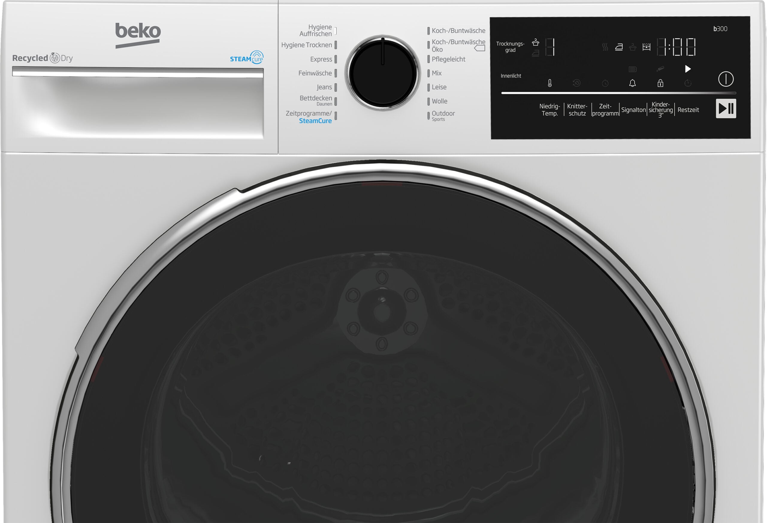Beko B3T42240S wasdroger Vrijstaand Voorlader 8 kg Wit - Afbeelding 6