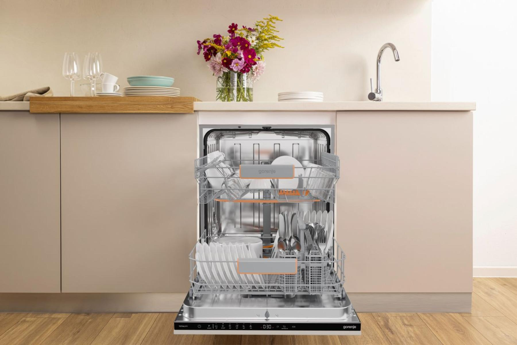 Gorenje GV642C65 Volledig ingebouwd 14 couverts DHZ4881 - Afbeelding 5