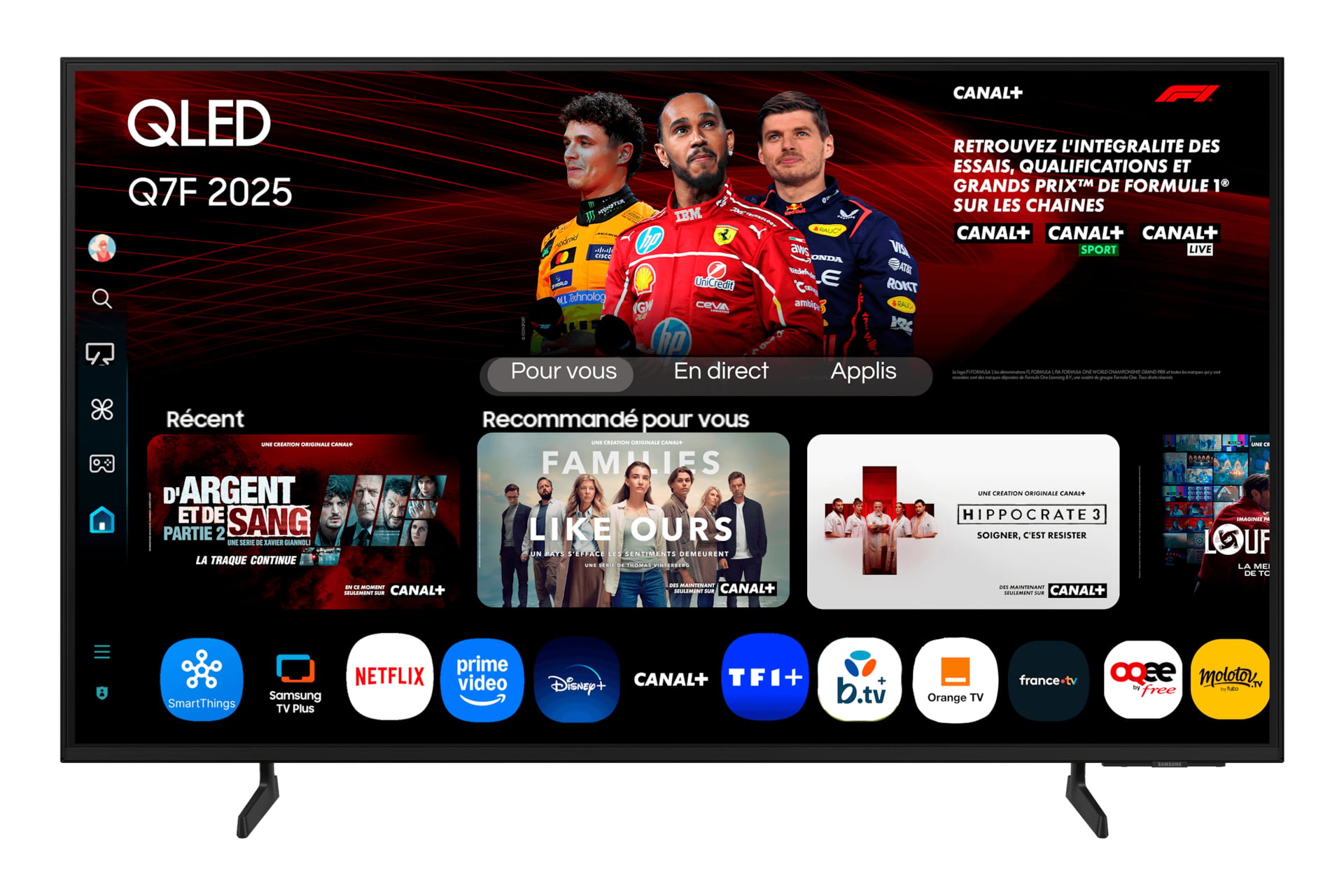 Samsung TQ55Q7FAAU 139,7 cm (55") 4K Ultra HD Smart TV Wifi Zwart DHZ5027 VERPAKKINGSCHADE - Afbeelding 9