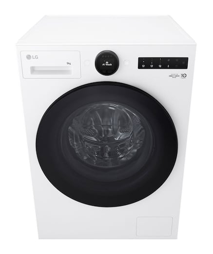 LG F4WX809YC wasmachine Voorlader 9 kg 1400 RPM Wit DHZ4961 VERPAKKINGSCHADE - Afbeelding 9