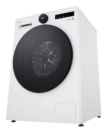 LG F4WX809YC wasmachine Voorlader 9 kg 1400 RPM Wit DHZ4961 VERPAKKINGSCHADE - Afbeelding 12