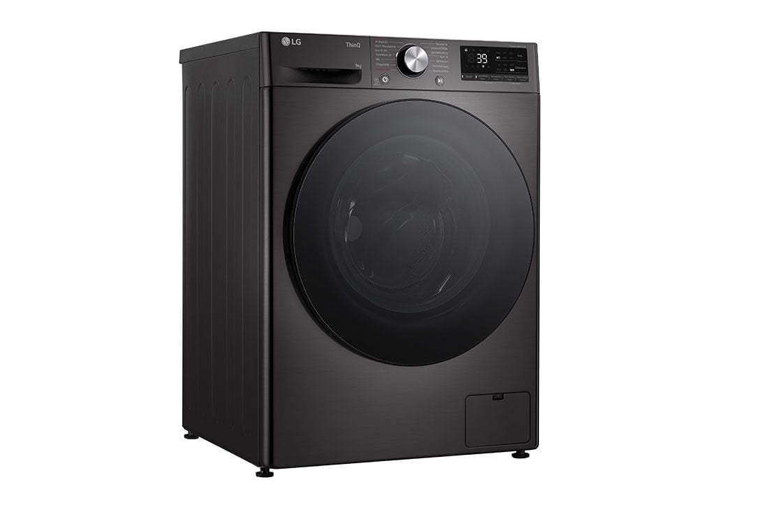 LG F4WR709YB wasmachine Voorlader 9 kg 1400 RPM Zwart DHZ4958 VERPAKKINGSCHADE - Afbeelding 6