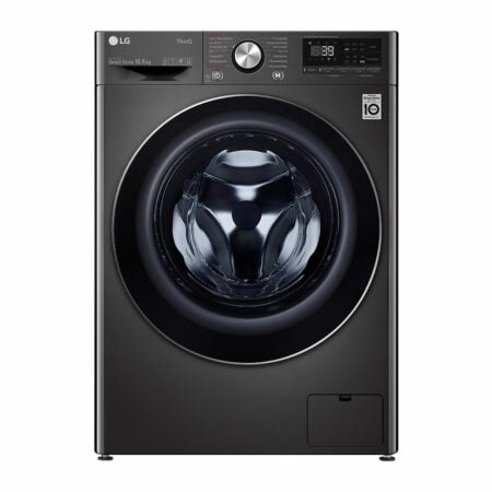 LG F6WV710P2S wasmachine Voorlader 10,5 kg 1600 RPM Zwart, Roestvrijstaal