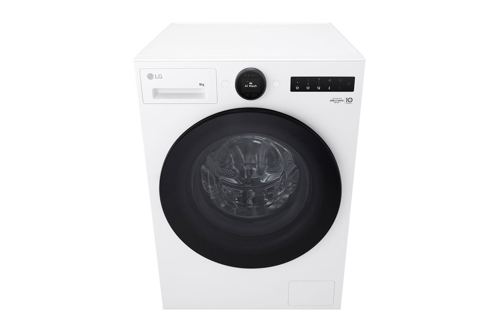 LG F4WX808YC wasmachine Voorlader 8 kg 1400 RPM Wit - Afbeelding 4