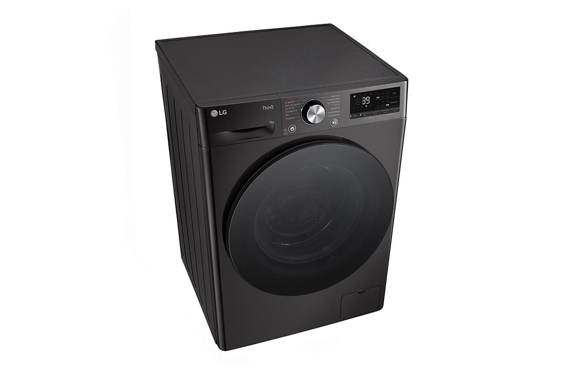 LG F4WR709YB wasmachine Voorlader 9 kg 1400 RPM Zwart DHZ4958 VERPAKKINGSCHADE - Afbeelding 4