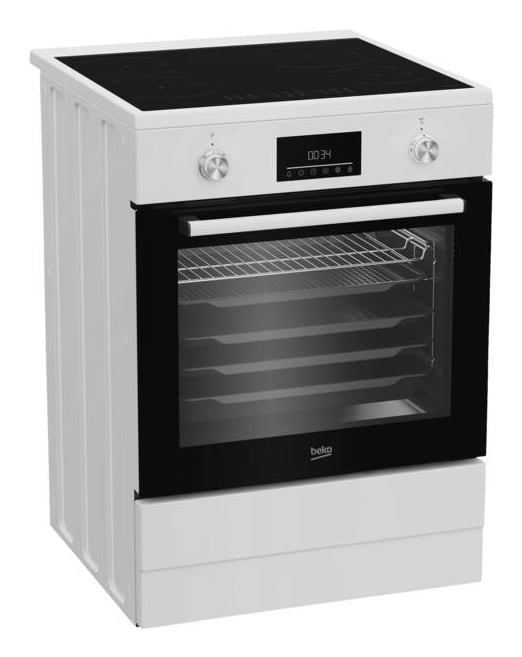 Beko FBMA6930GW Vrijstaand fornuis Electrisch Inductiekookplaat zones Wit - Afbeelding 4
