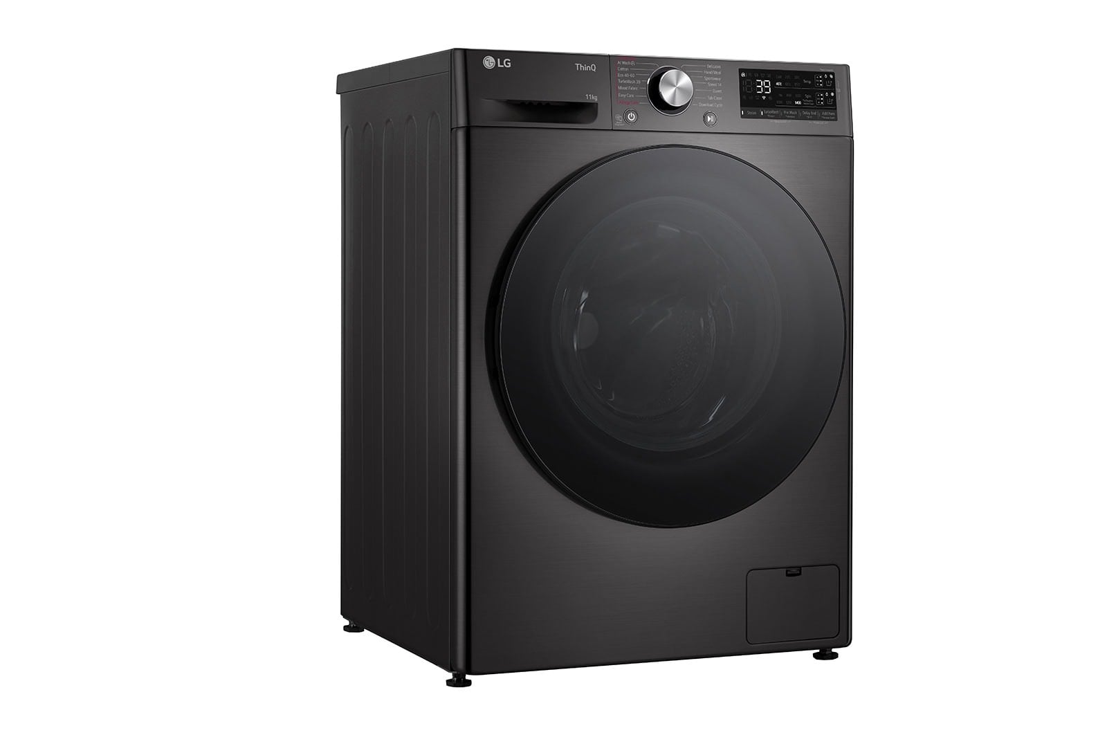 LG F4WR701YB wasmachine Voorlader 11 kg 1400 RPM Zwart, Platina - Afbeelding 11