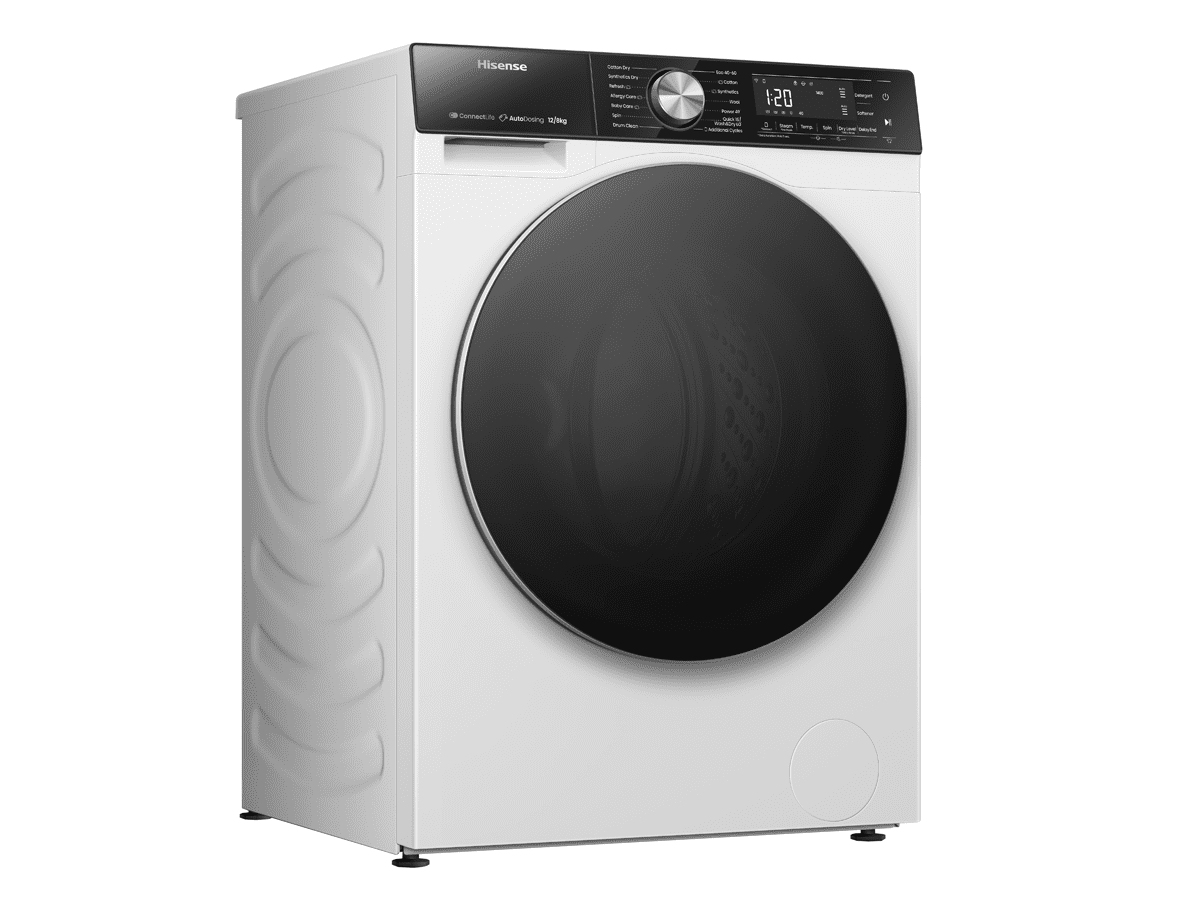 Hisense WD5S1245BW Was-droogcombinatie Vrijstaand Voorlader Wit - EWO4902 - Afbeelding 8