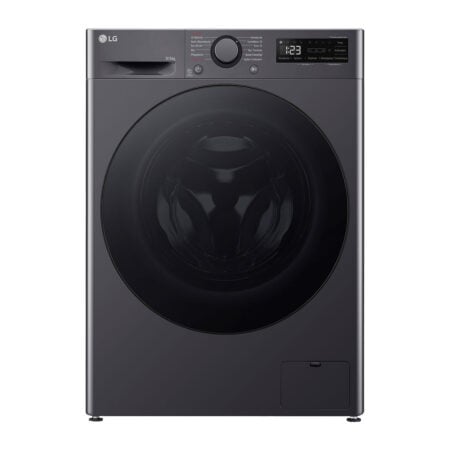 LG V5WD95SLIMB Was-droogcombinatie Vrijstaand Voorlader Zwart DHZ4993 VERPAKKINGSCHADE