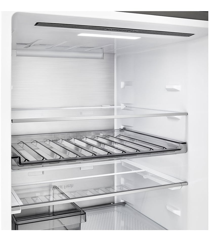LG GBBS514AMB koel-vriescombinatie Vrijstaand 333 l Roestvrijstaal DHZ4972 VERPAKKINGSCHADE - Afbeelding 6