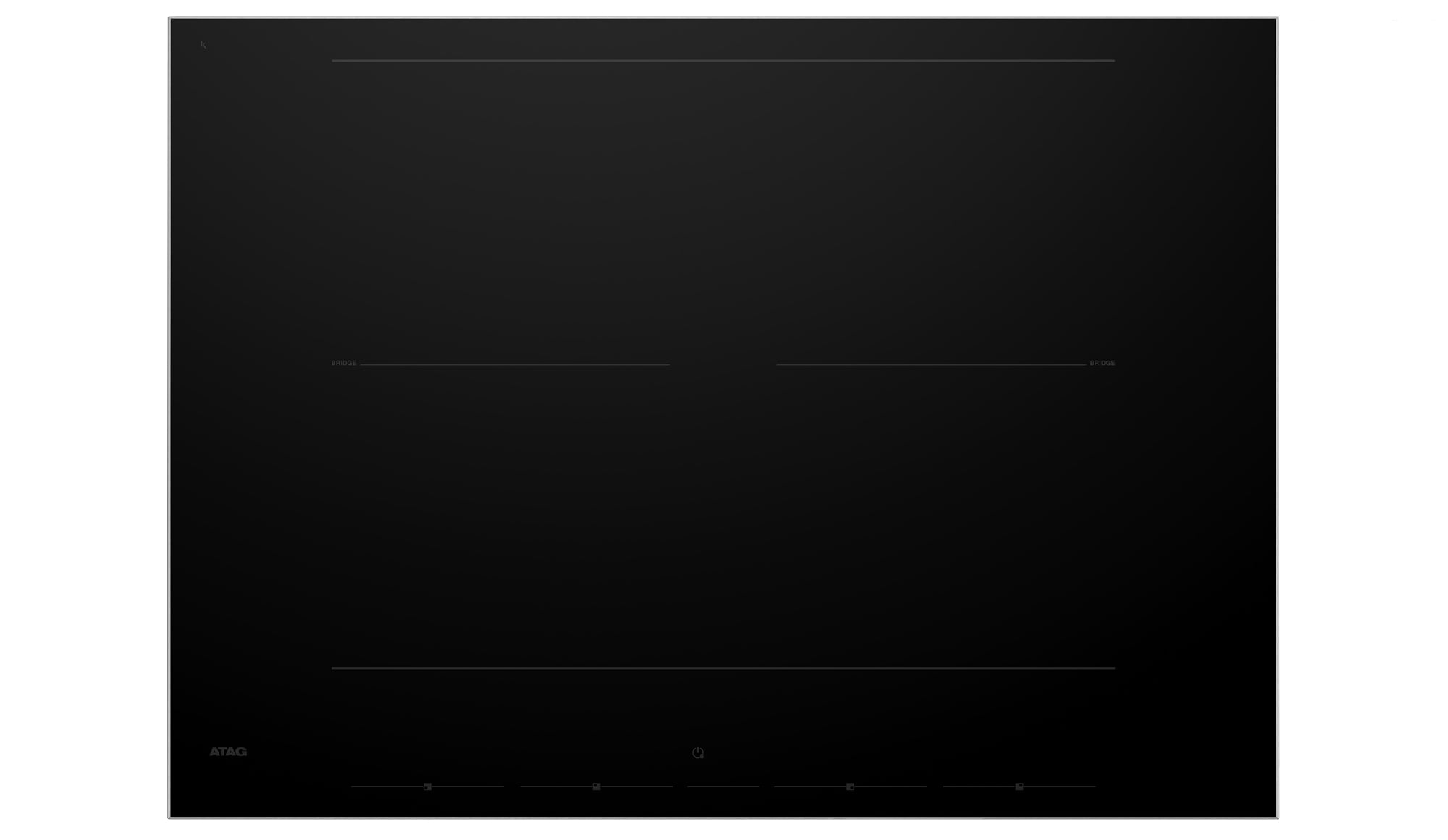 ATAG HI27471SV kookplaat Zwart Ingebouwd 60 cm Inductiekookplaat zones 4 zone(s) B-keuze