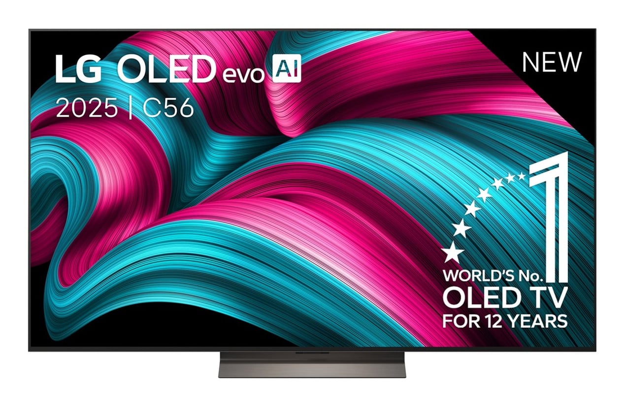 LG OLED evo AI OLED65C56LB 165,1 cm (65") 4K Ultra HD Smart TV Wifi Bruin DHZ5010 VERPAKKINGSCHADE