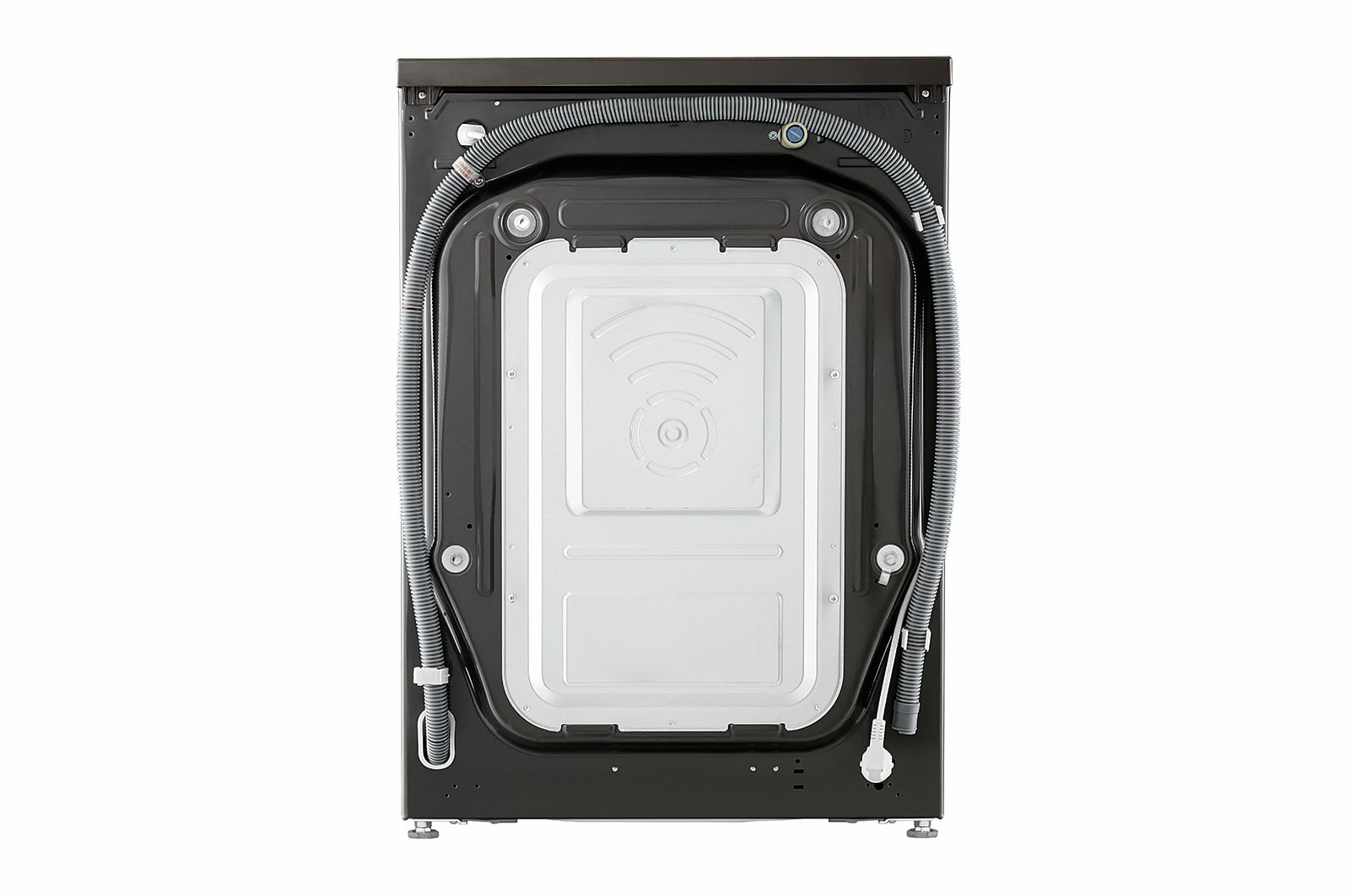 LG F6WV710P2S wasmachine Voorlader 10,5 kg 1600 RPM Zwart, Roestvrijstaal - Afbeelding 14