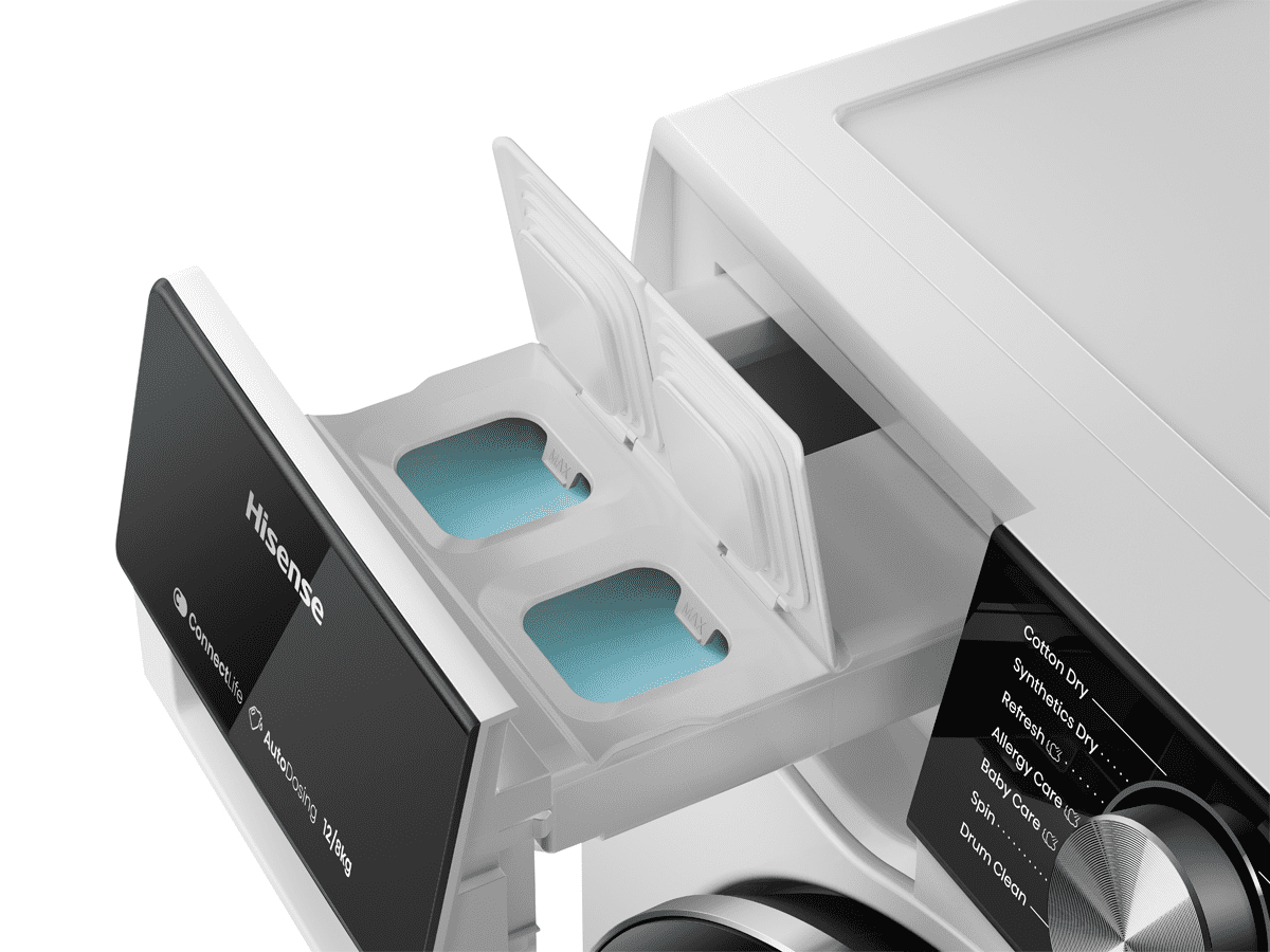 Hisense WD5S1245BW Was-droogcombinatie Vrijstaand Voorlader Wit - EWO4902 - Afbeelding 7