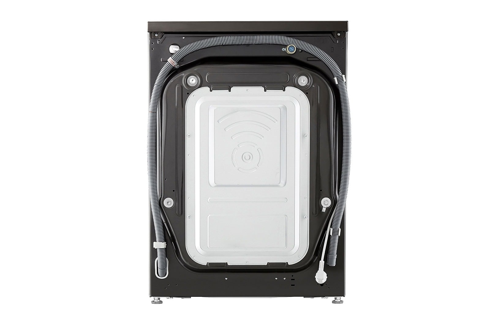 LG F4WR701YB wasmachine Voorlader 11 kg 1400 RPM Zwart, Platina - Afbeelding 16
