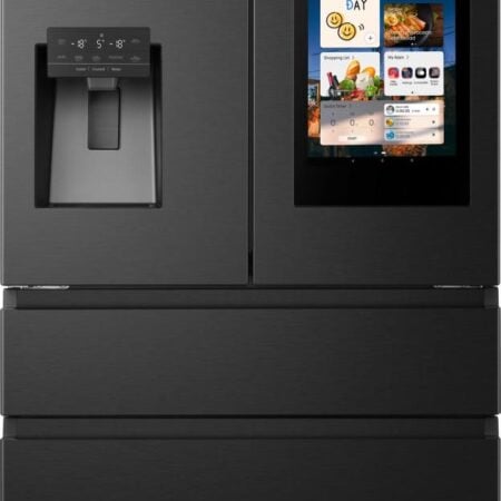 Hisense RF9P490GTFE koel-vriescombinatie Vrijstaand 553 l Zwart, Roestvrijstaal EWO4882