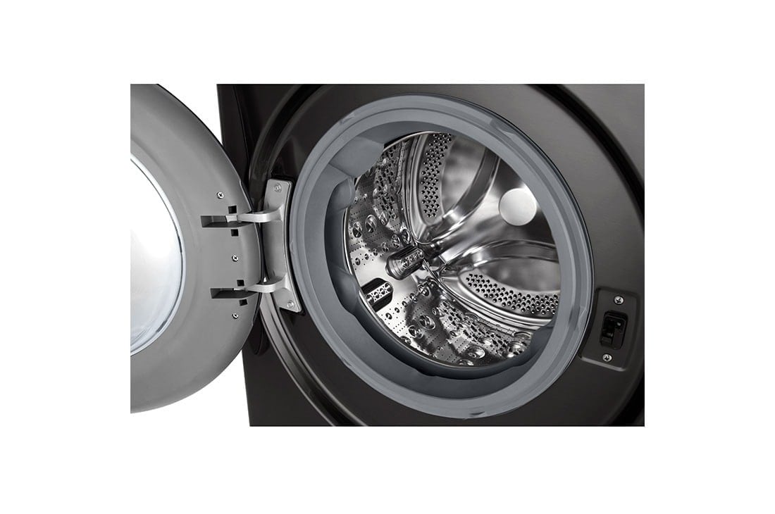 LG F4WR709YB wasmachine Voorlader 9 kg 1400 RPM Zwart DHZ4958 VERPAKKINGSCHADE - Afbeelding 13