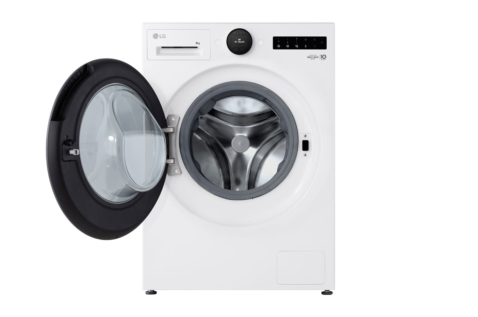 LG F4WX808YC wasmachine Voorlader 8 kg 1400 RPM Wit - Afbeelding 3