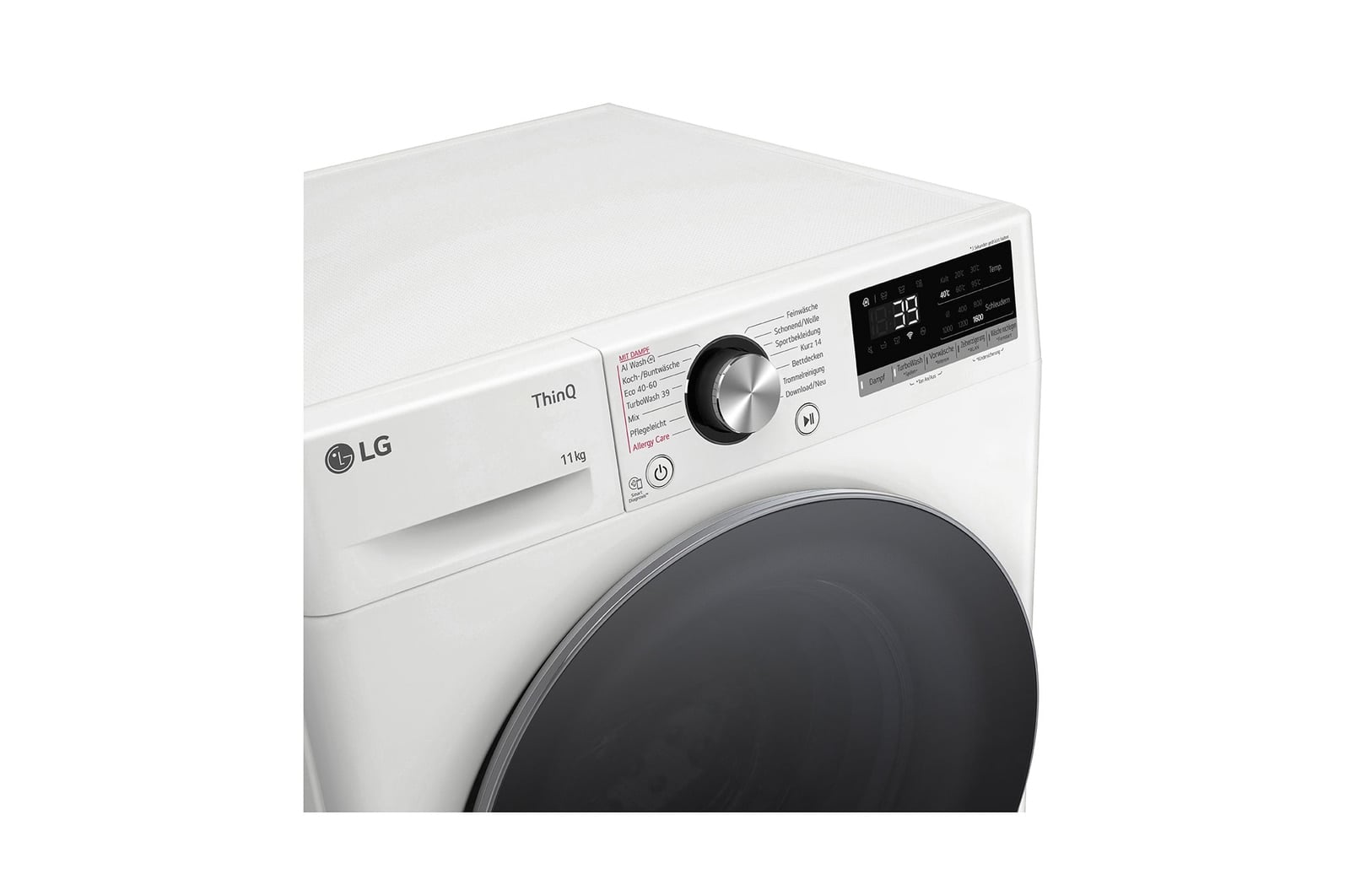 LG F6WR7011 wasmachine Voorlader 11 kg 1600 RPM Wit DHZ4963 VERPAKKINGSCHADE - Afbeelding 6