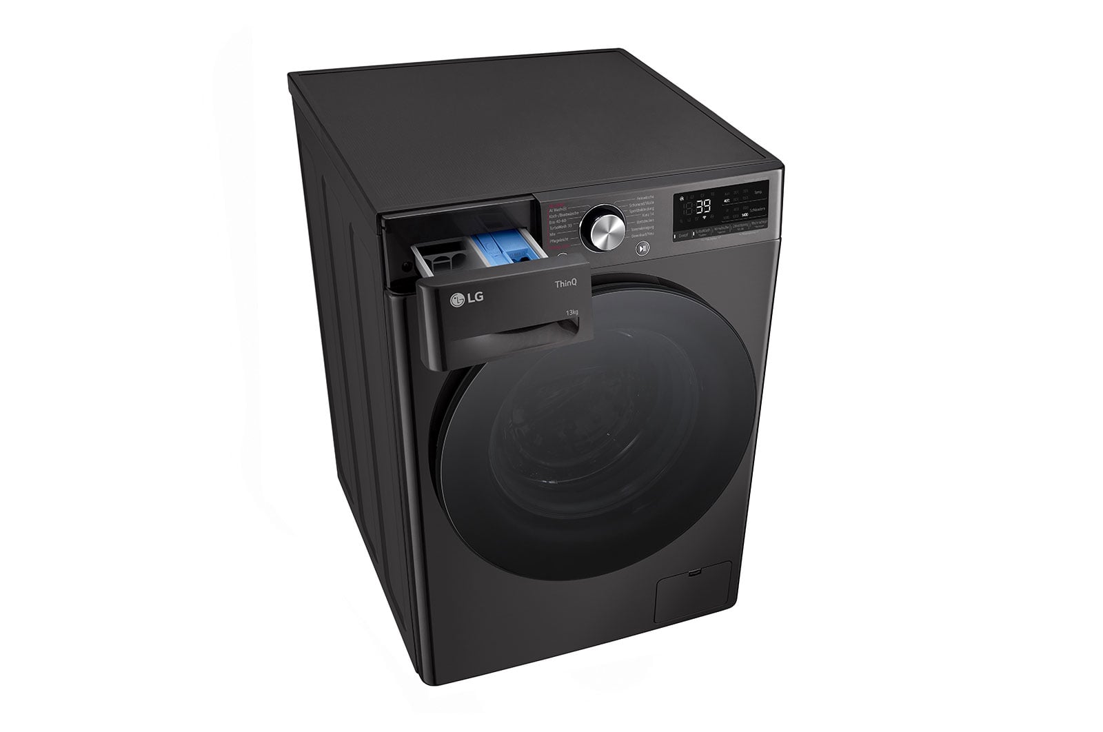 LG F4WR701YB wasmachine Voorlader 11 kg 1400 RPM Zwart, Platina - Afbeelding 10