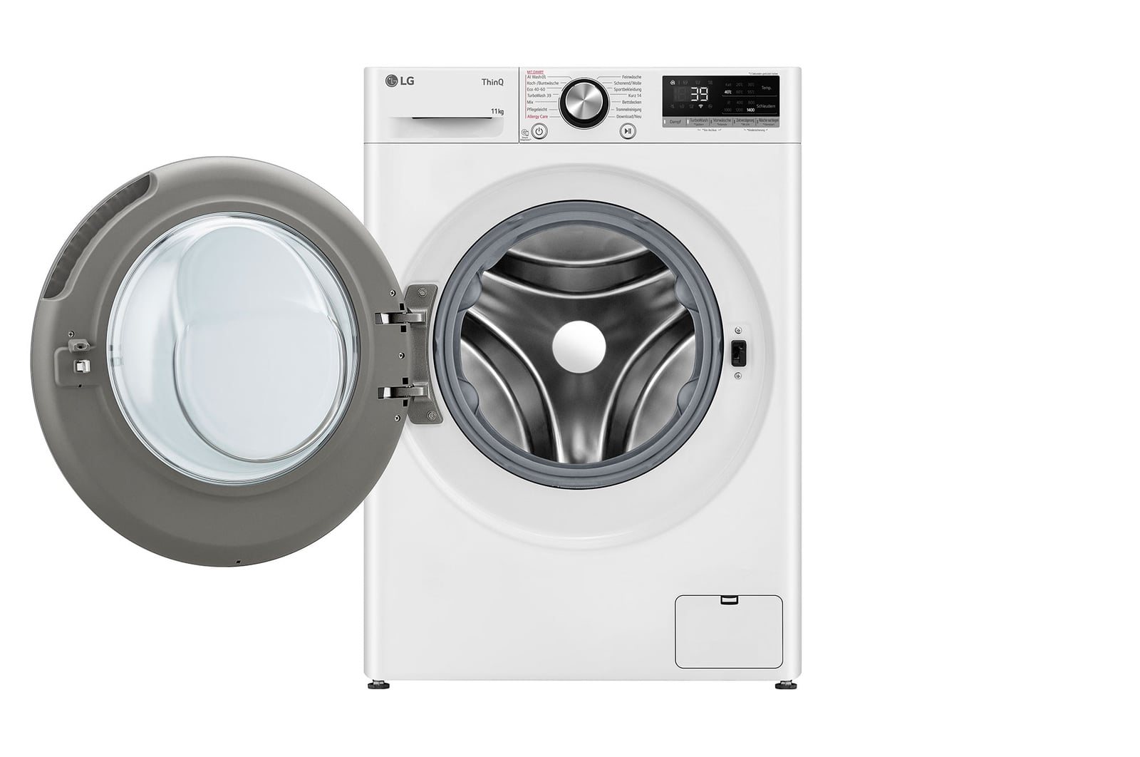 LG F4W11A wasmachine Voorlader 11 kg 1350 RPM Wit DHZ4954 VERPAKKINGSCHADE - Afbeelding 3