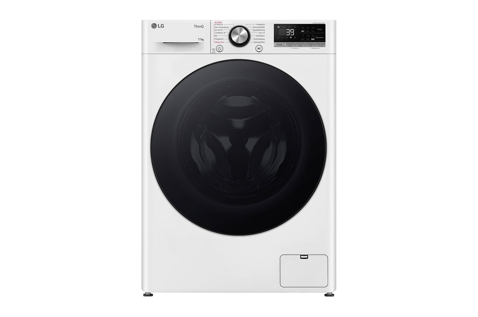 LG F4W11A wasmachine Voorlader 11 kg 1350 RPM Wit DHZ4954 VERPAKKINGSCHADE - Afbeelding 13