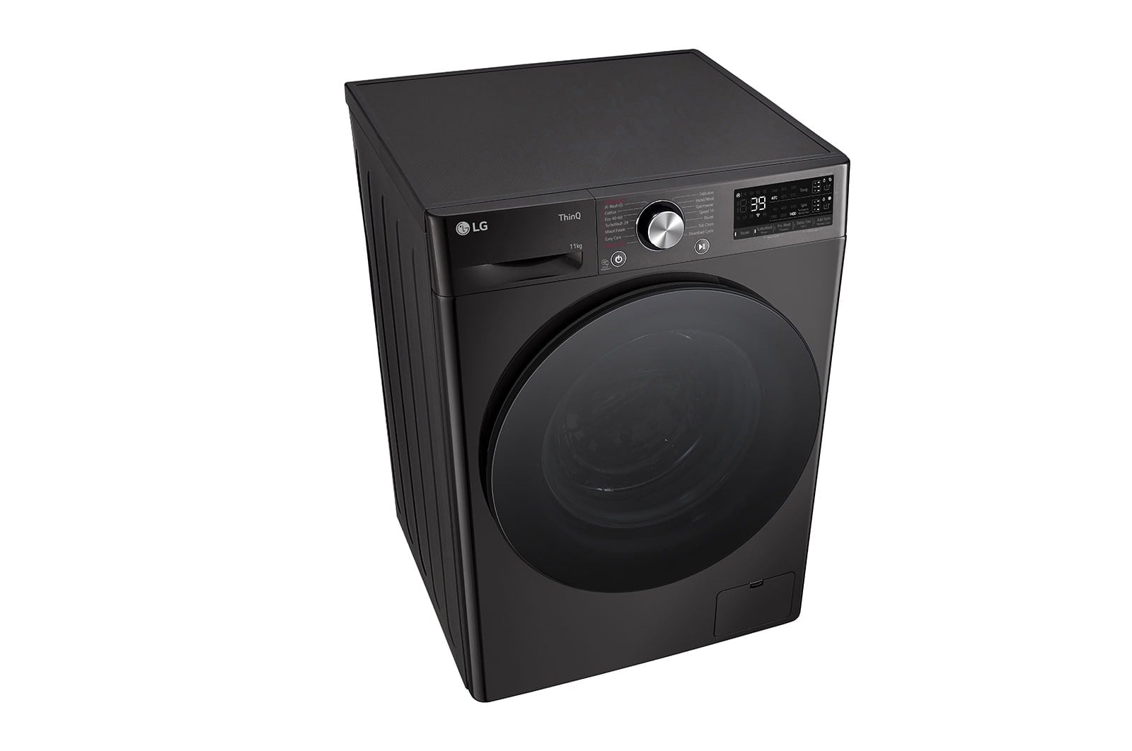 LG F4WR701YB wasmachine Voorlader 11 kg 1400 RPM Zwart, Platina - Afbeelding 9