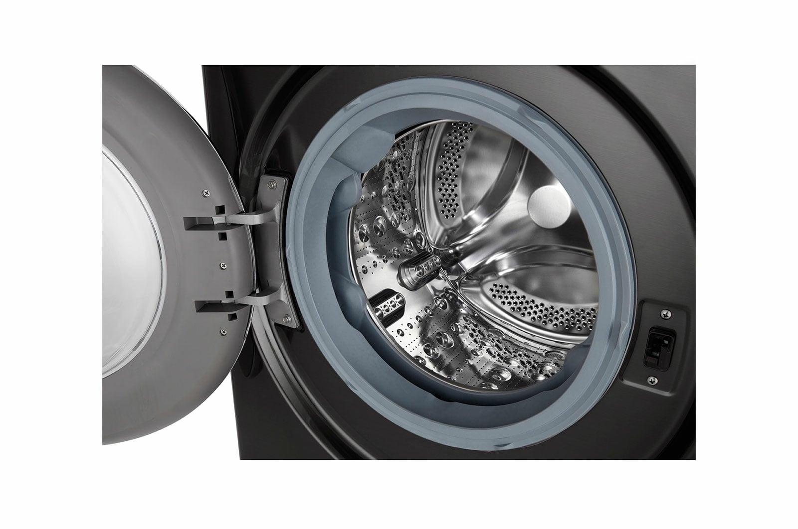LG F6WV710P2S wasmachine Voorlader 10,5 kg 1600 RPM Zwart, Roestvrijstaal - Afbeelding 5