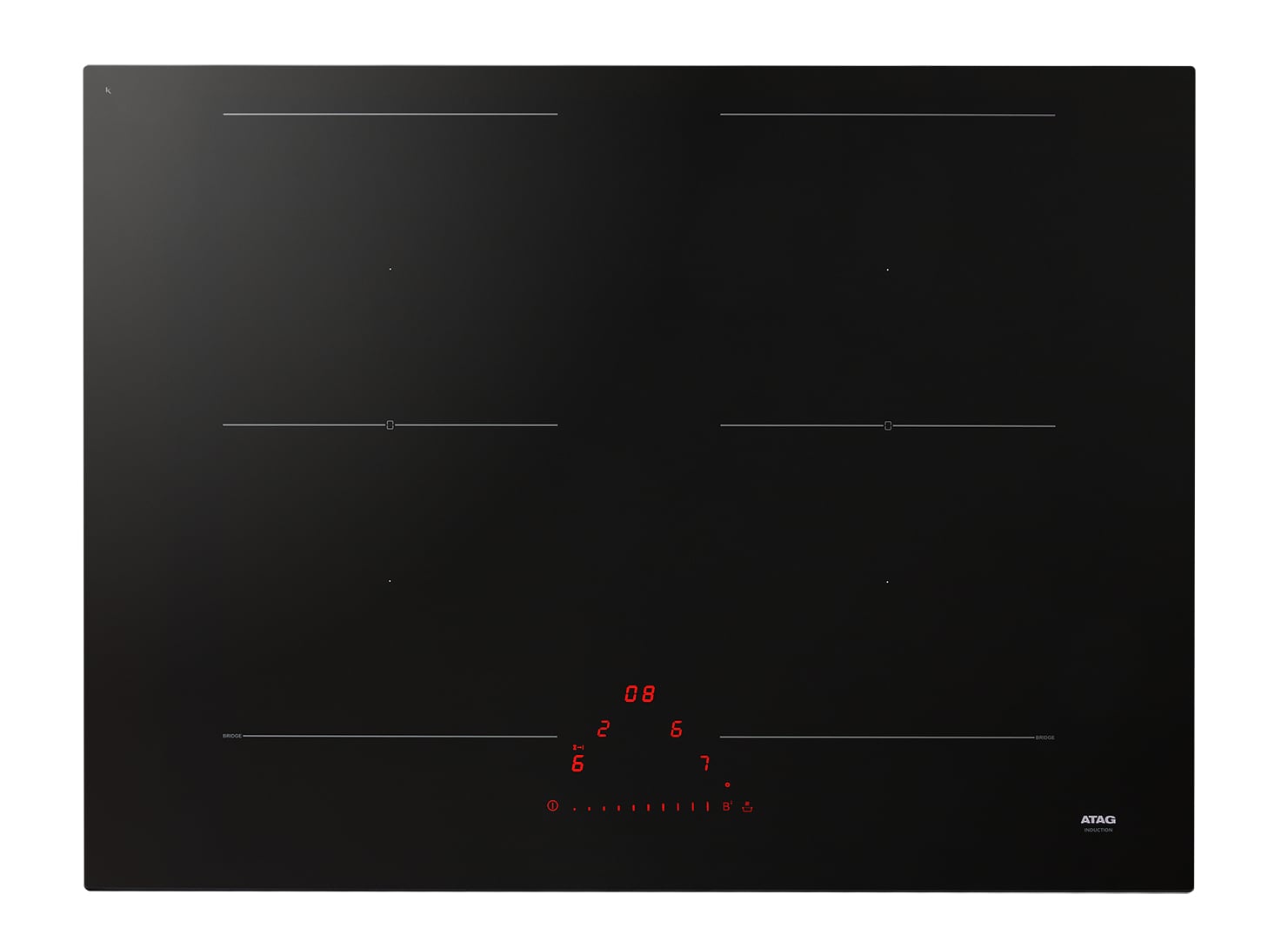 ATAG HI07471EV kookplaat Zwart Ingebouwd 70 cm Inductiekookplaat zones 4 zone(s) B-keuze - Afbeelding 3
