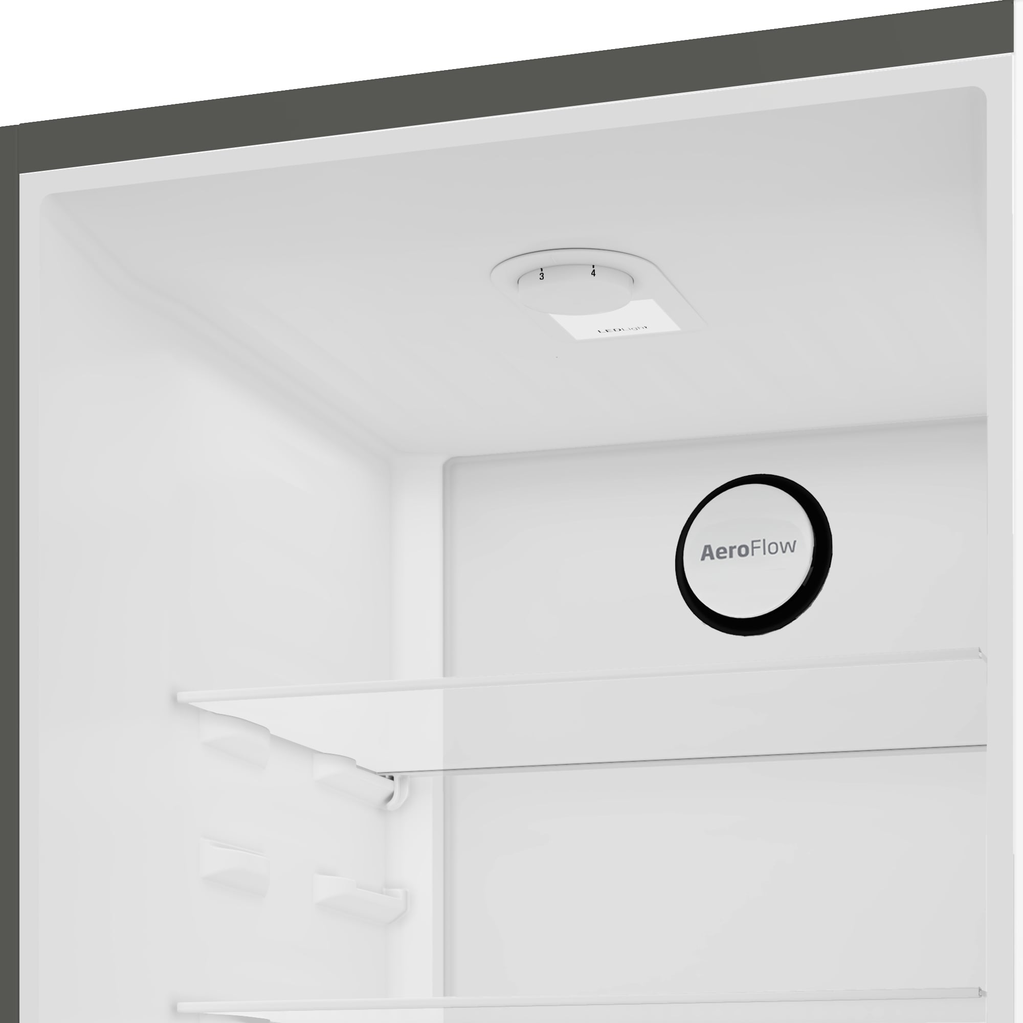 Beko B1RCNE364G koel-vriescombinatie Vrijstaand 316 l Grijs - Afbeelding 4
