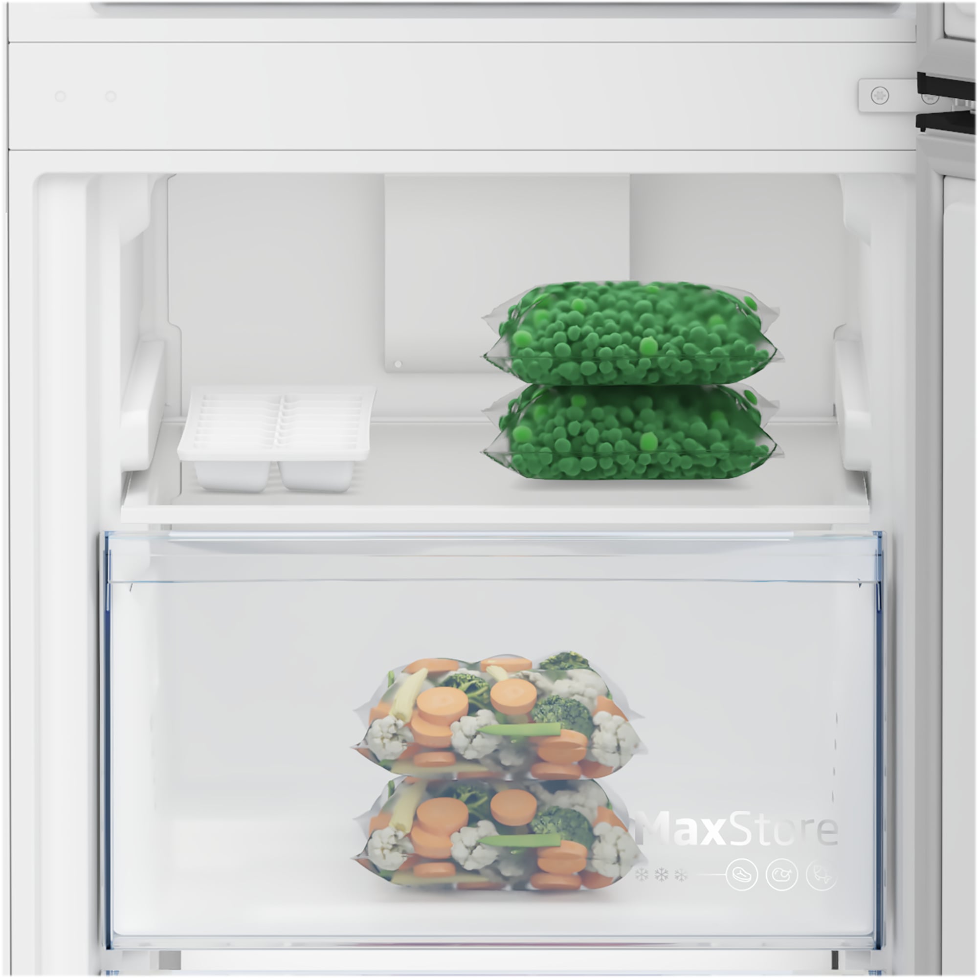 Beko B1RCNE364G koel-vriescombinatie Vrijstaand 316 l Grijs - Afbeelding 8