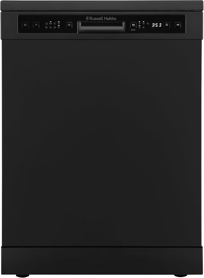 Russell Hobbs RH60DW00D2B vrijstaande vaatwasser, klasse D, 14 zwart EWO5256