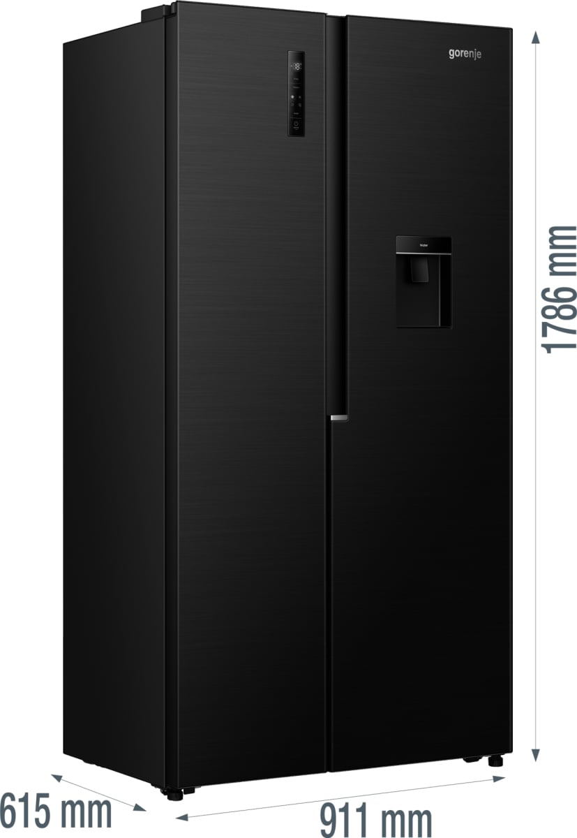 Gorenje SN954E2WDB amerikaanse koelkast Vrijstaand 541 l Zwart DHZ5232 - Afbeelding 11