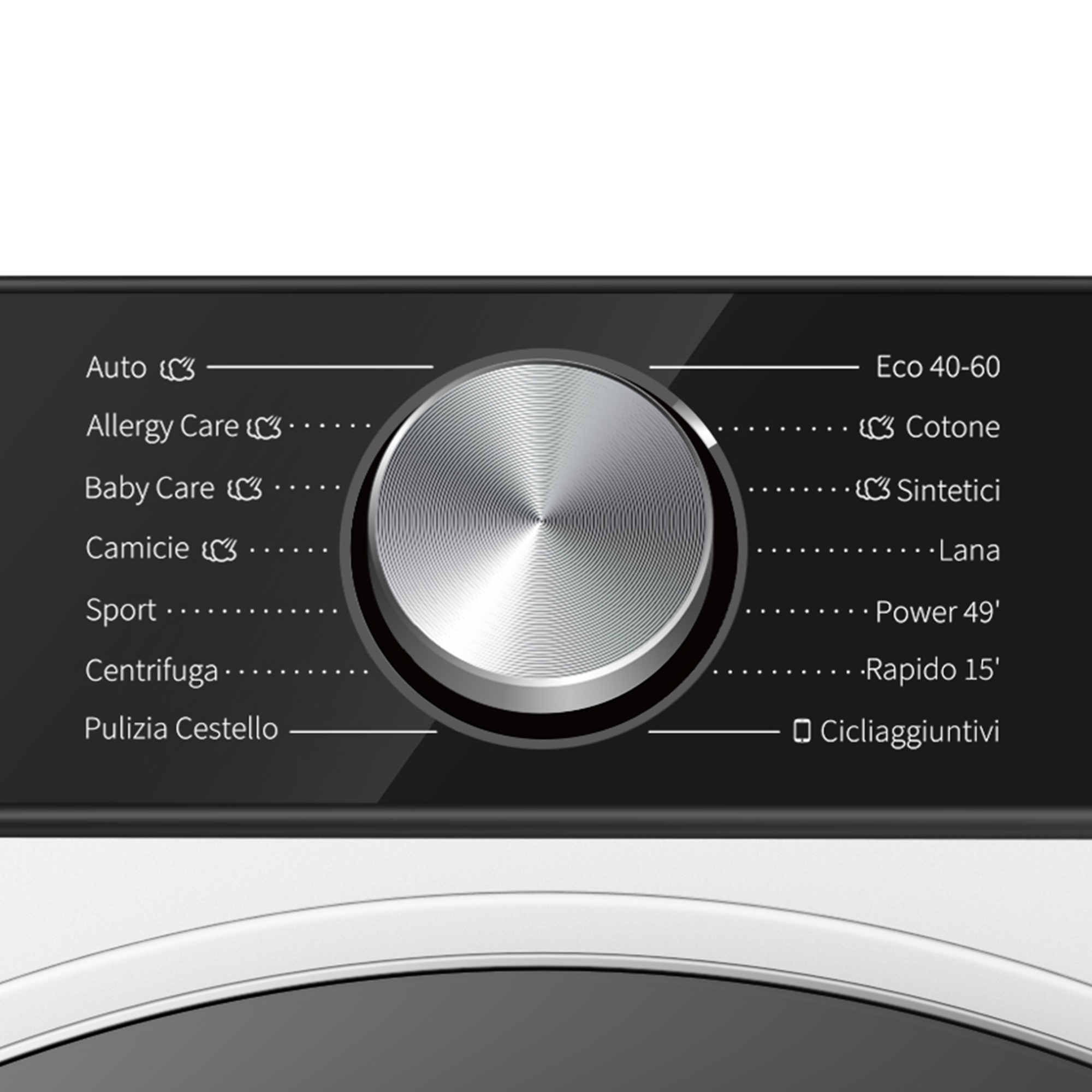 Hisense WF5S1045BW wasmachine Voorlader 10,5 kg 1400 RPM Wit - Afbeelding 16