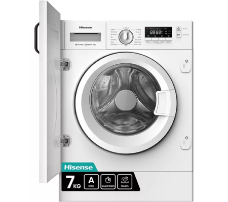 Hisense WF3M741BWI inbouw wasmachine Voorlader 7 kg 1400 RPM Wit DHZ1303