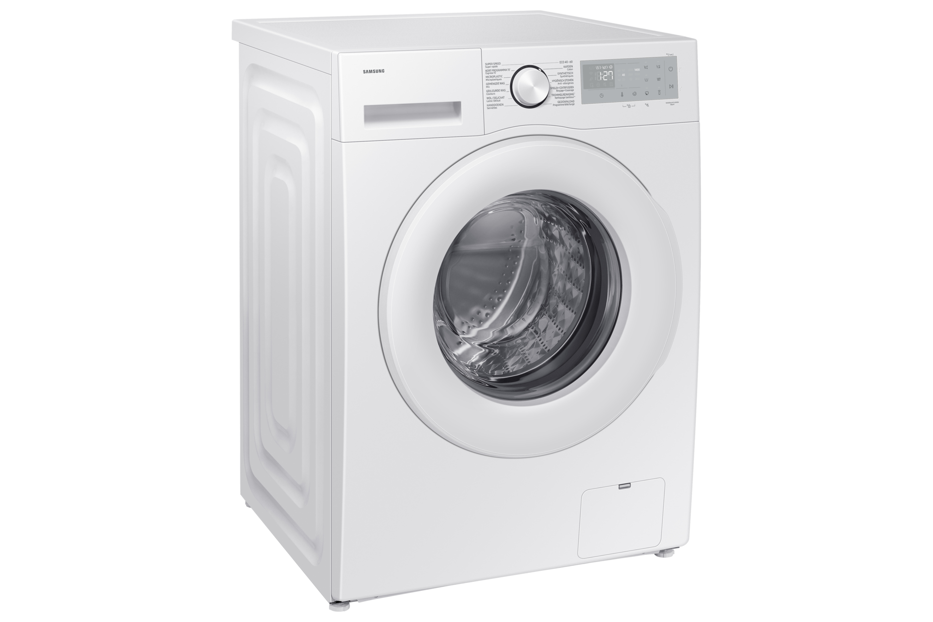 Samsung 10kg Wasmachine 5000-serie - AI Ecobubble™ met witte display - Afbeelding 2