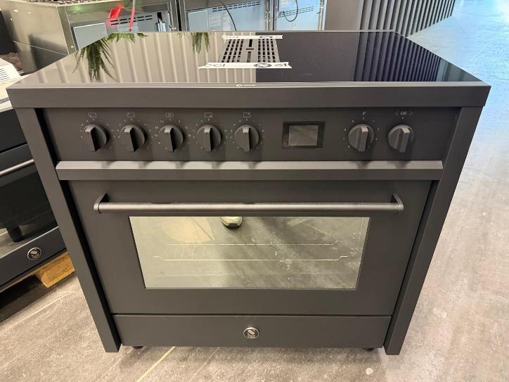 Steel EQ9F-4FIKW NF Enfasi Mistral inductiefornuis SHOWROOMMODEL DHZ005STEEL