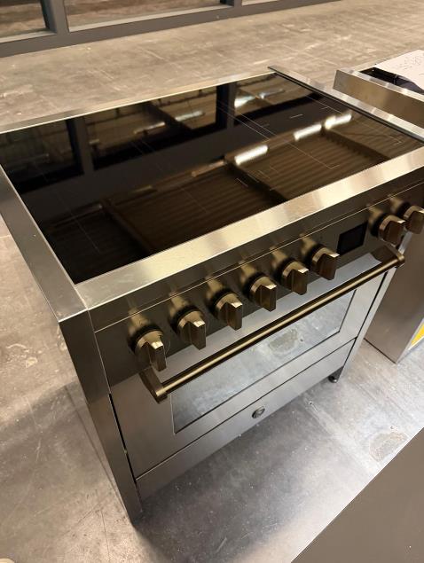 Steel GQ9S-5FI Genesi inductiefornuis SHOWROOMMODEL DHZ012STEEL - Afbeelding 2