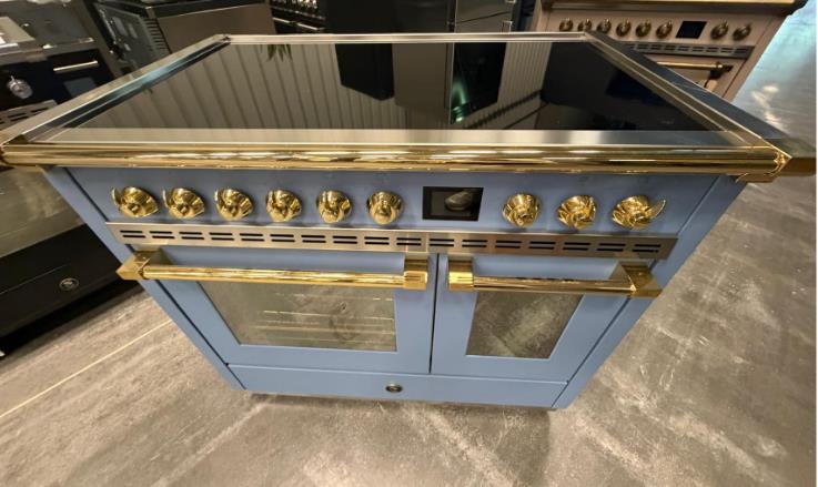 Steel AQ10SF-5FI CE O Ascot inductiefornuis SHOWROOMMODEL DHZ016STEEL