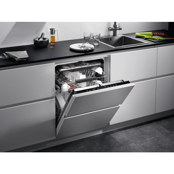 AEG FSE74727P Volledig ingebouwd 15 couverts - Afbeelding 7