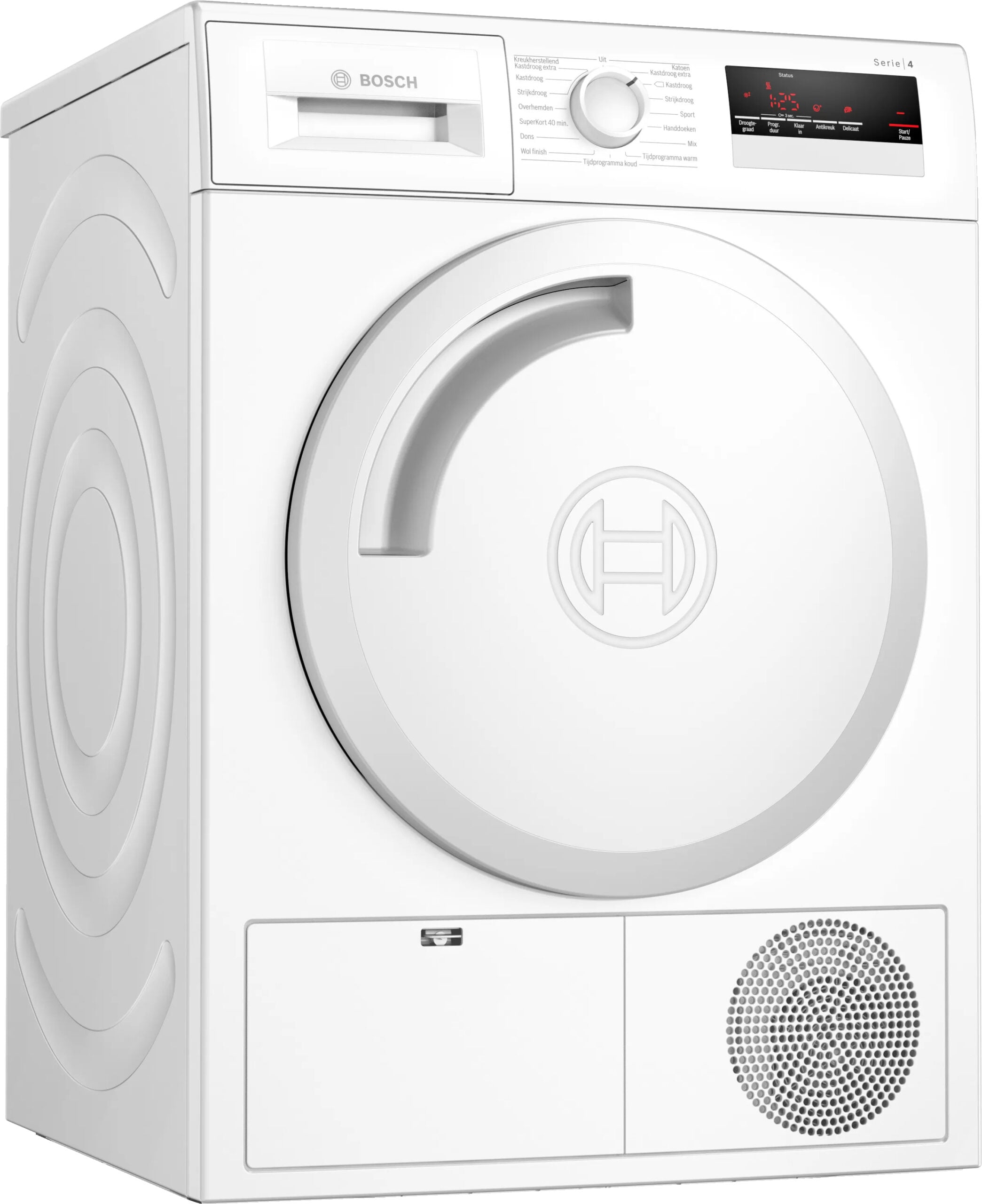 Bosch Serie 4 WTH83V00NL wasdroger Vrijstaand Voorlader 7 kg Wit